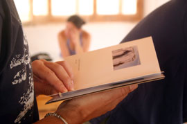 visionado de portafolios de fotos